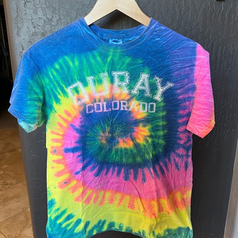 Ouray Colorado Tie Dye Tee